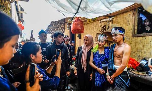 Potret Tradisi Pernikahan Warga Suku Baduy di Lebak Banten