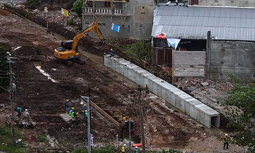 Pemasangan Box Culvert di Proyek Undepass Joglo Solo Tahap 1