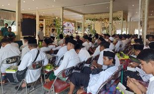 Ulama Kampung Rejo Semut Ireng Sukoharjo Deklarasikan Dukung Prabowo-Gibran