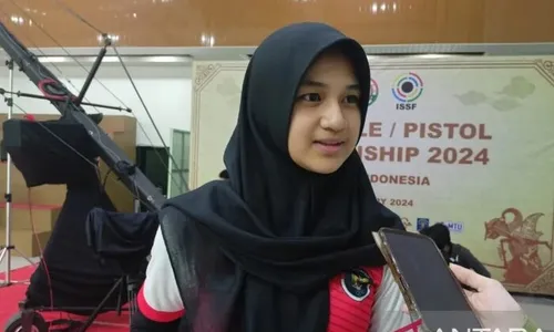 Pelajari Lawan, Aisyah Tetap Optimistis Juara Asian Rifle/Pistol Championship