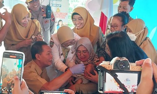 Belum Ada Penolakan Imunisasi Polio di Solo