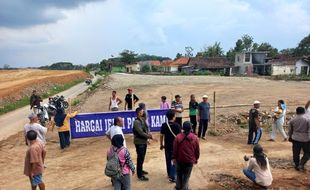 Jalan Swadaya Kena Proyek Tol Solo-Jogja, Warga Ngawen Klaten Tuntut Ganti Rugi