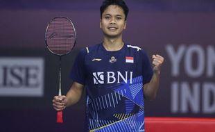 Ginting Melaju Mulus, Jonatan Christie Tersingkir dari Indonesia Masters