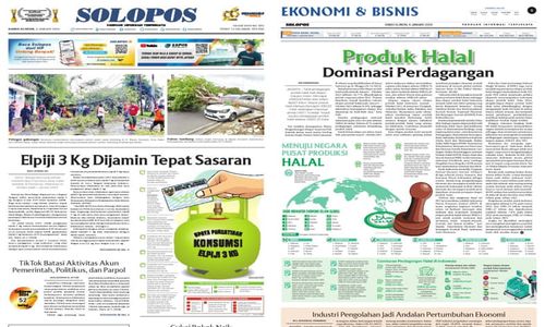 Solopos Hari Ini : Elpiji 3 Kg Dijamin Tepat Sasaran