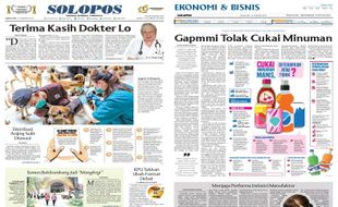 Solopos Hari Ini : Terima Kasih Dokter Lo