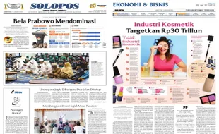 Solopos Hari Ini : Bela Prabowo Mendominasi