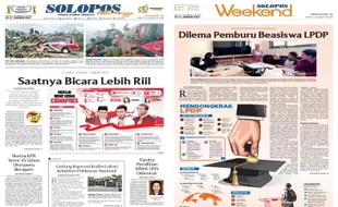 Solopos Hari Ini : Saatnya Bicara Lebih Riil