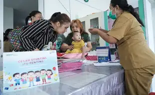 Hari Gizi Nasional, BRI Peduli Salurkan Bantuan Cegah Stunting Itu Penting