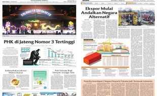 Solopos Hari Ini : PHK di Jateng Nomor 3 Tertinggi