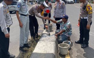 Rawan Kecelakaan Maut, Exit Tol Bawen Semarang Dipasangi Mata Kucing