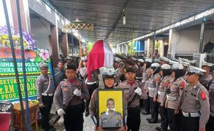 Anggota Polres Klaten Meninggal Tertabrak Mobil, sejak Kecil Ingin Jadi Polisi