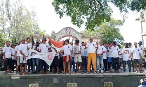 100-an Tukang Becak di Soloraya Deklarasi Dukung Prabowo-Gibran