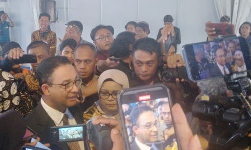 Capres Anies Baswedan Hadiri Pernikahan Putra Paku Alam X di Jogja