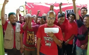 Simpatisan PDIP di 2 Kelurahan di Solo Deklarasi Dukungan ke Prabowo-Gibran