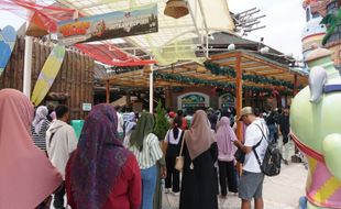 Kebanjiran Pengunjung, Saloka Theme Park  Beri Kejutan Hadiah Akhir Tahun