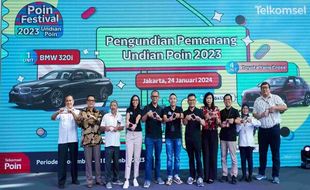 Telkomsel Umumkan Pemenang Undian Poin Festival 2023 Berhadiah 5 Mobil Mewah