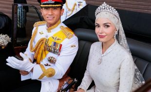 Kisah Tiara Berlian Anisha Rosnah, Istri Pangeran Abdul Mateen