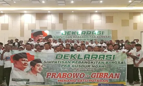 Simpatisan PKB Gus Dur Dukung Prabowo-Gibran, Ketua PKB Ngawi Bilang Begini