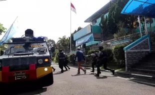 Polres Semarang Gelar Simulasi Pengamanan di PLN, Antisipasi Berbagai Ancaman