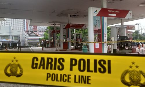 Polda Jateng Turun Tangan Selidiki Penyebab Ledakan dan Kebakaran SPBU Undip