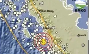 Gempa M 5,7 Guncang Sumbar, Terasa hingga Padang dan Bukittinggi