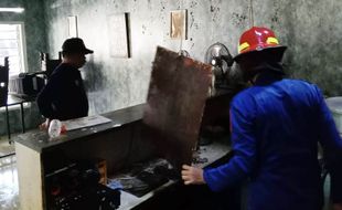 Ledakan Gas Bikin Warung Makan di Malang Terbakar, 6 Orang Alami Luka-luka