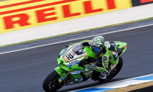 Pembalap Kawasaki Alex Lowes Pimpin Sisi Latihan Bebas WSBK 2024