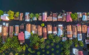 Lebih dari 8 Minggu Ratusan Rumah di Muaro Jambi Terendam Banjir