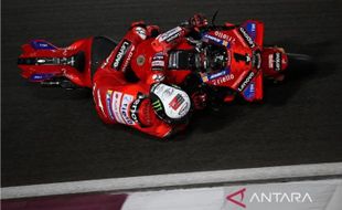 Bagnaia Pimpin 2 Hari Balapan Uji Coba Qatar