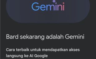 Chatbot Google Bard Ganti Nama Gemini, Lebih Canggih