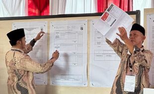 Anies-Muhaimin Unggul di Tempat Megawati dan Puan Maharani Mencoblos