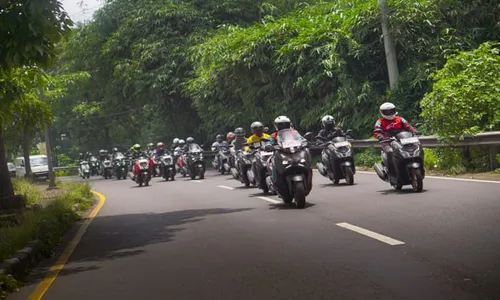 Lexi LX 155 Series Taklukkan Jalur Pegunungan di Jawa Tengah