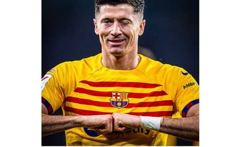 Gol Lewandowski Menangkan Barcelona secara Dramatis