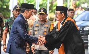 Presiden Jokowi Hadiri Sidang Istimewa Laporan Tahunan Mahkamah Agung