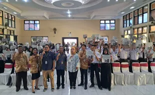 Intip Keseruan Monumen Pers Goes to School di SMKN 7 Solo