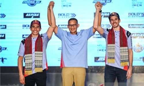 Pembalap Kakak-Adik Marc Marquez dan Alex Marquez Finis Kelima dan Ketujuh