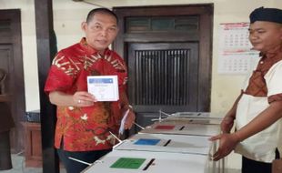 Seusai Mencoblos, Teguh Prakosa Monitoring TPS 034 Tempat Gibran Mencoblos