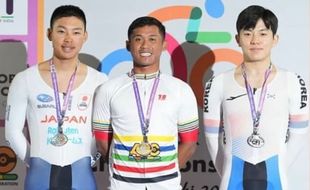 Jos! Pembalap Sepeda Boyolali Juarai Asian Track Championship 2024 di India