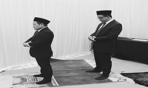 Viral Posisi Salat Anies-Cak Imin Jadi Sorotan Warganet