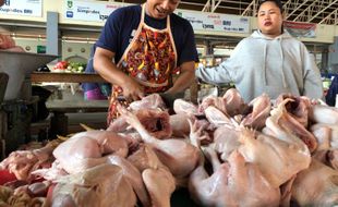 Harga Daging Ayam di Solo Terus Naik Tembus Rp34.000/kg