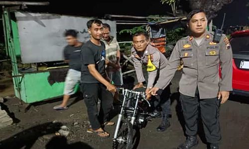 Polisi Karanganyar Bubarkan Aksi Balap Liar di Kebakkramat 