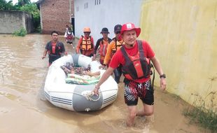 Sungai Pemali & Cigunung Meluap, Ribuan Rumah di Brebes Terdampak Banjir