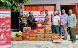 Astra Motor Jateng Salurkan Bantuan bagi Korban Banjir di Kabupaten Grobogan