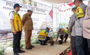 Rumah Susun Polres Blora Dibangun 3 Lantai, Kapasitas 44 unit