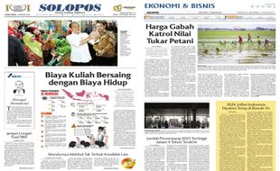 Solopos Hari Ini : Biaya Kuliah Bersaing dengan Biaya Hidup