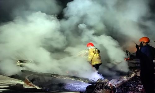 Kandang Ayam di Kalijambe Sragen Hangus Terbakar, Kerugian Hampir Rp1 Miliar