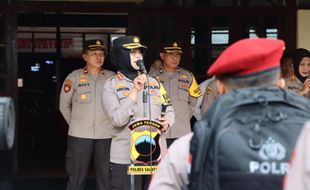 Polres Salatiga Kirim 56 Personel Bantu Amankan Pemilu di Kebumen dan Brebes