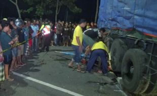 Ada Cerita Gaib dalam Kejadian Truk Trailer Mundur & Lindas 1 Orang di Ngawi