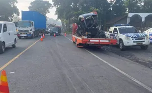 Pikap Tabrak Bus di Jalan Solo-Semarang Boyolali, Korban Meninggal Jadi 2 Orang