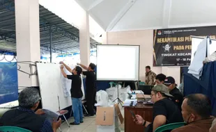 Sempat Tertunda Sehari, Rekapitulasi Suara Tingkat PPK Salatiga Dilanjut